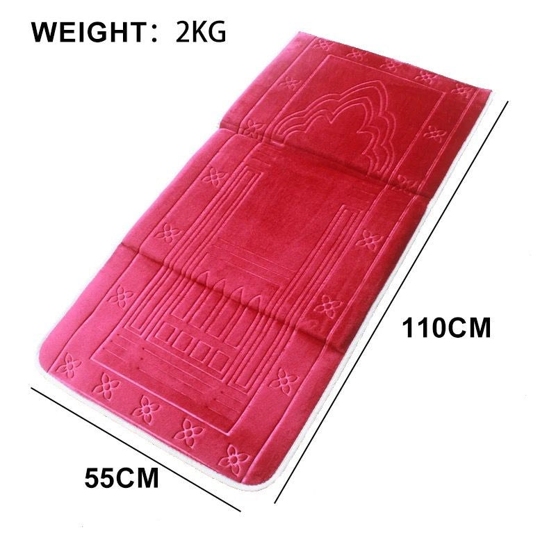 Foldable Meclis Prayer Mat With Backrest